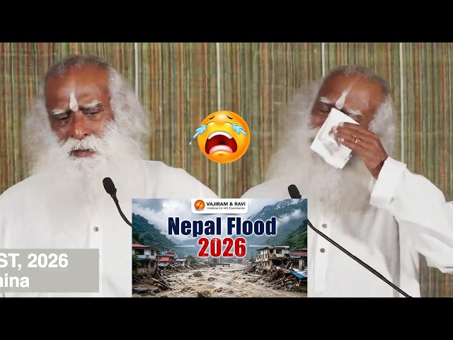 Sadhguru Breaks Down His Tears😭😭 Over Nepal Floods | 77 Isha Foundation Pilgrims Missing In Nepal