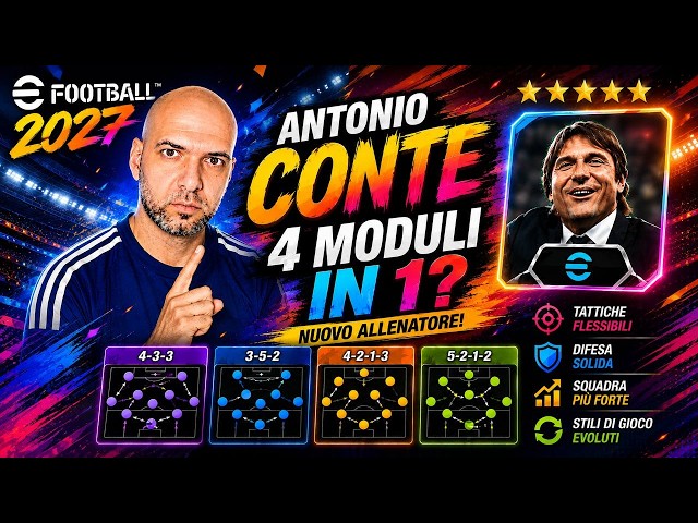 🔥 ANTONIO CONTE SU eFOOTBALL 2027: VALE LA PENA?! 😱