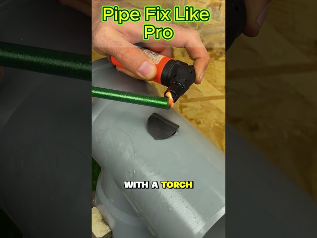 Easy Pipe Repair DIY Solution