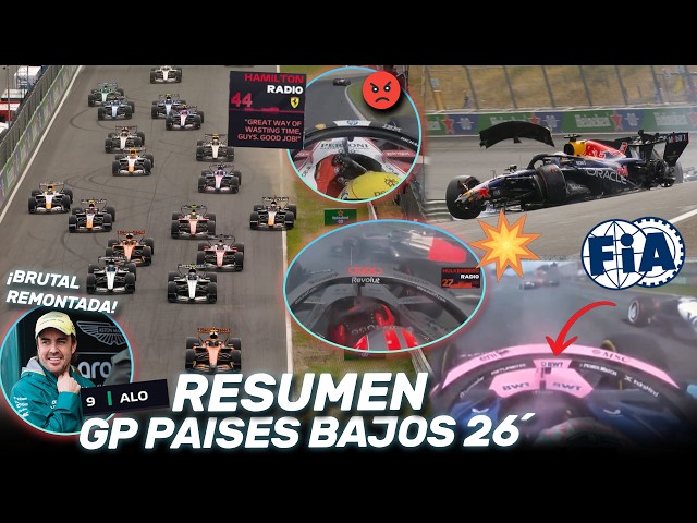 ¡¡BRUTAL ASTON MARTIN!! la POLEMICA COLAPINTO y LIO FERRARI - RESUMEN GP PAISES BAJOS F1 2026