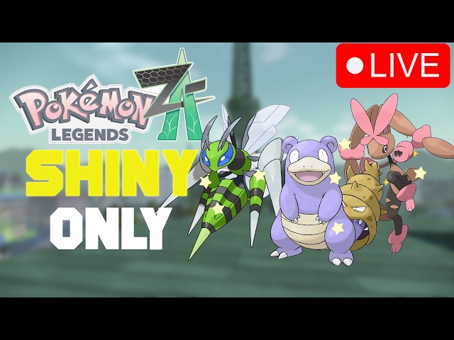 Pokémon Legends Z-A But I Can Only Use Shiny Pokémon! LIVE