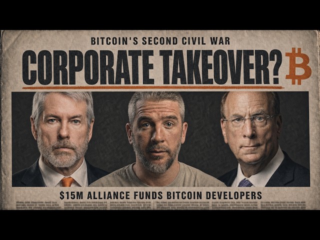 Bitcoin's Second Civil War Has Begun! Did Wall Street Just Pick Its Weapon?