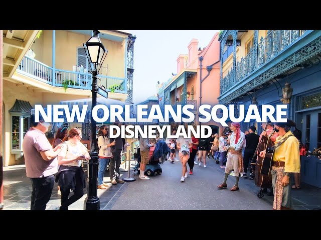 Exploring Disneyland's New Orleans Square Walking Tour #neworleanssquare #disneyland #disney
