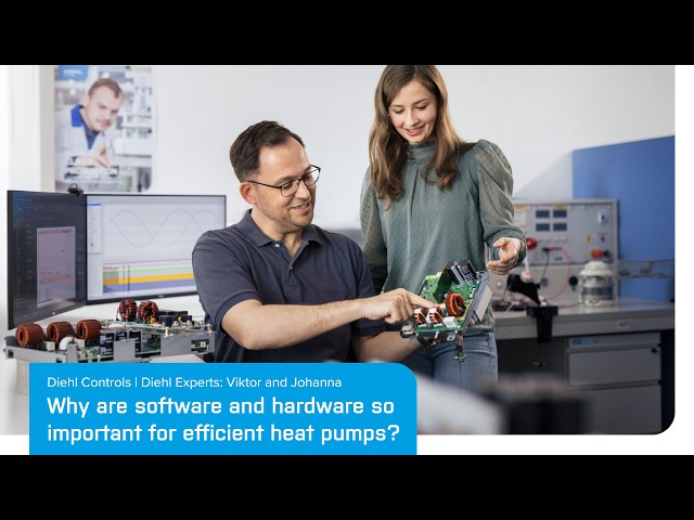 Diehl Experts | Johanna and Viktor | Hardware and Software for Heat Pumps | Diehl Controls