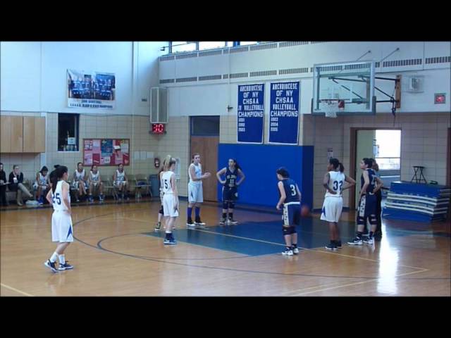 Maria Regina HS vs. St. John Villa Academy, 36-35, 2/12/2012