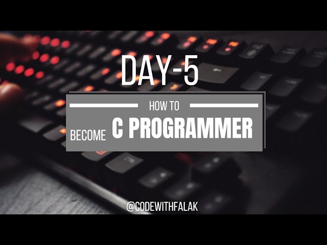 Operators in C | Arithmetic, Relational & Logical Operators | C Programming Tutorial