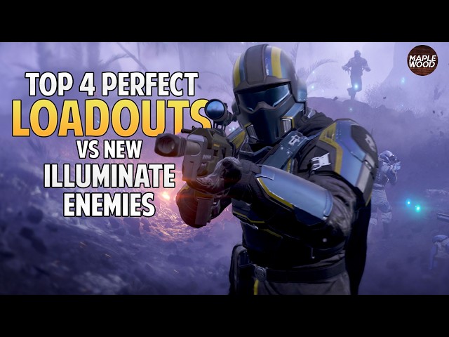 Helldivers 2: 4 Amazing Loadouts For NEW Illuminate Enemies
