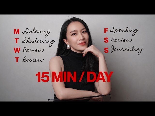 I Speak 8 languages - Copy My 15mins/Day Language Learning Routine