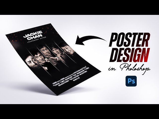 Diseño de póster fácil en Photoshop paso a paso para principiantes