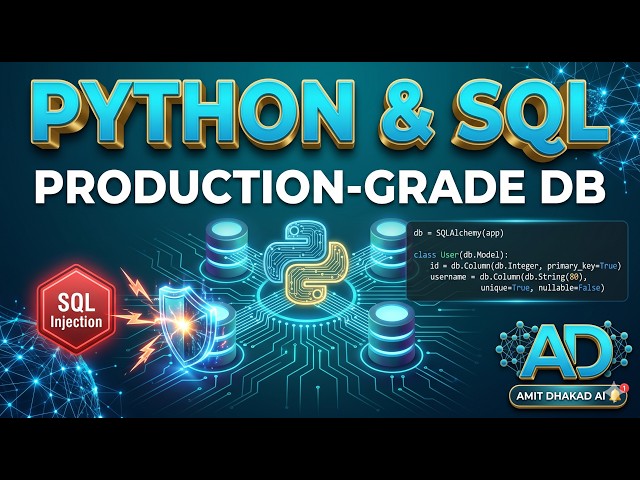 Python & SQL Masterclass: