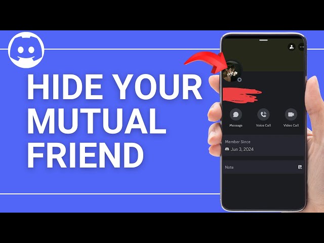 How to Hide your Mutual Friend on Discord