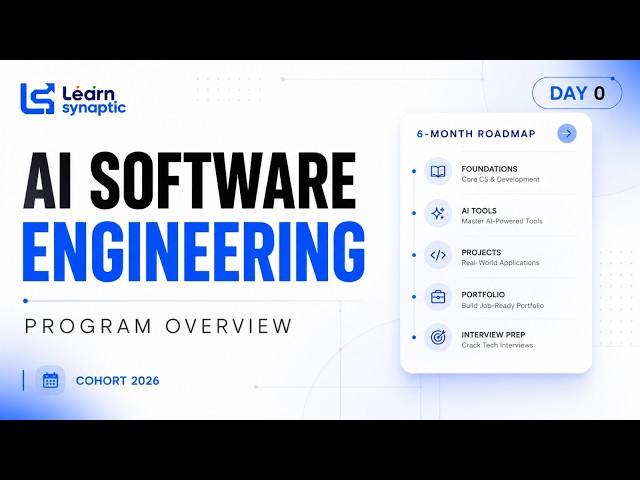 Day 0 AI Software Engineering Cohort 2026 | Orientation & Mindset Session