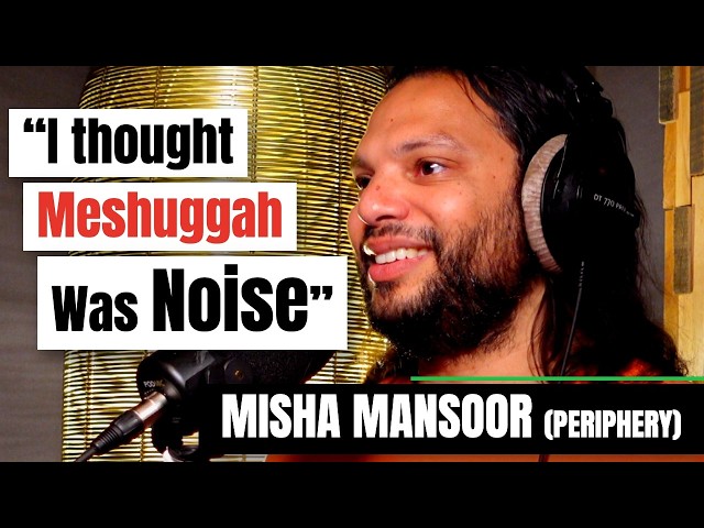 Misha Mansoor: The Power of Limitation | Periphery, Meshuggah & 'A Pale White Dot'