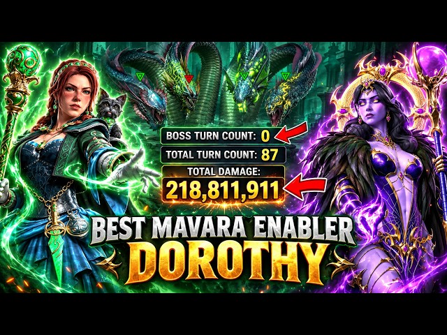 Dorothy is even Better than the Lion in a Mavara Team! Raid: Shadow Legends