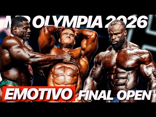 EMOTIVO FINAL MR OLYMPIA 2026 OPEN - NICK WALKER INDOMABLE - Víctor Valdivia Reacción