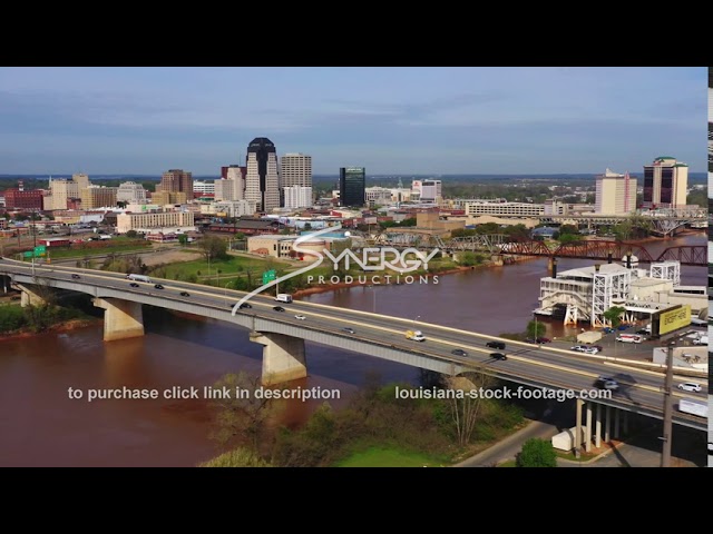1572 Shreveport downtown Interstate 20 I20 over red river