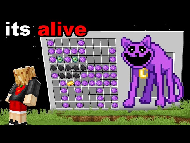 I Crafted GIANT SCARY Mobs in Minecraft