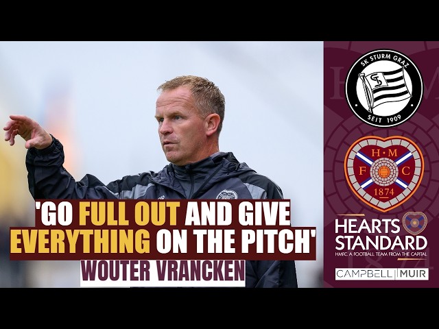 WOUTER VRANCKEN | The Belgian reveals Hearts captain and why Amadou Ba-Sy was added to the squad