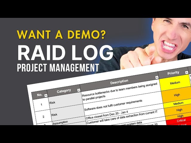 How to Use RAID Log in REAL-LIFE Project (+ Template)