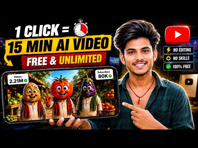 How to Create AI Videos for YouTube | Complete AI Video Tutorial l