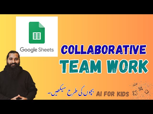 Collaborative Work on Google Spreadsheets with Your Colleagues | Real-Time Team Editing Tutorial