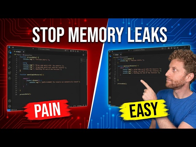 How the New JavaScript 'using' Keyword Solves Memory Leaks Forever!