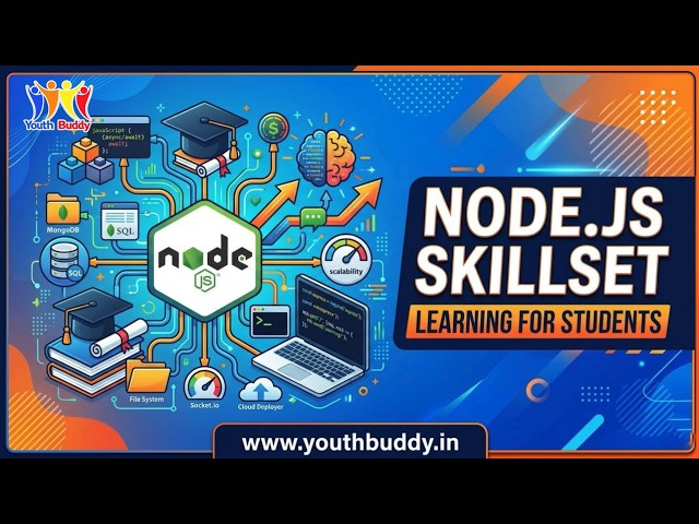 Node.js Skillset Learning for Students from Youth Buddy