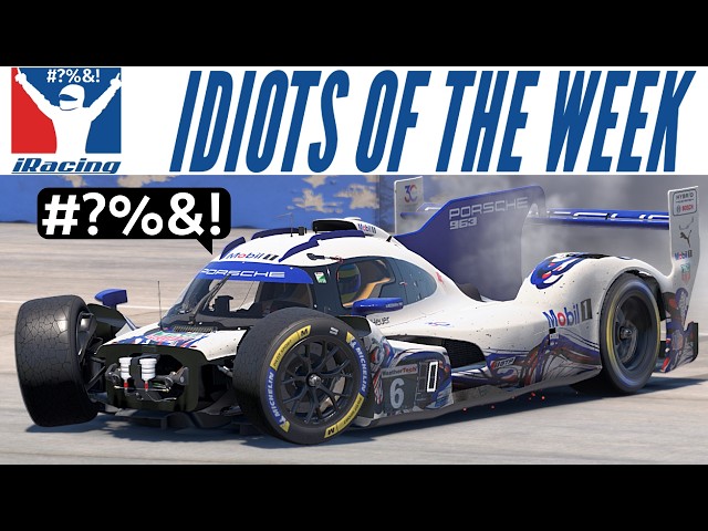 iRacing Idiots Of The Week #133 (WITH VOICE CHAT!)