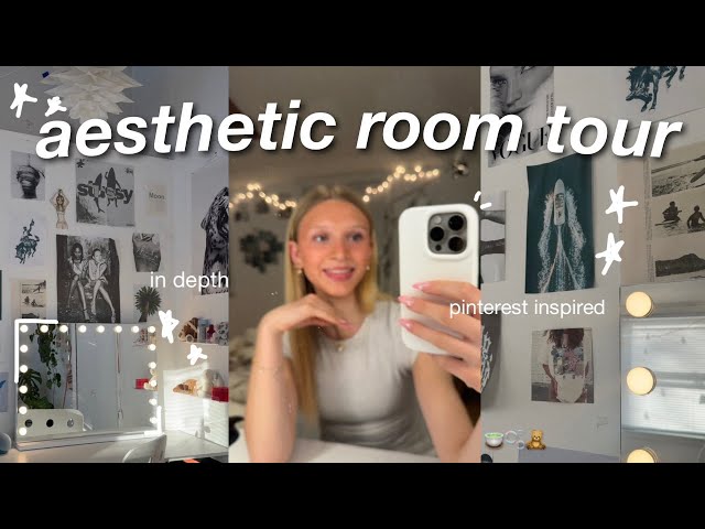 AESTHETIC ROOM TOUR (pinterest inspired)