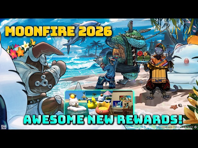 FFXIV: Moonfire Faire 2026 Event Rewards!