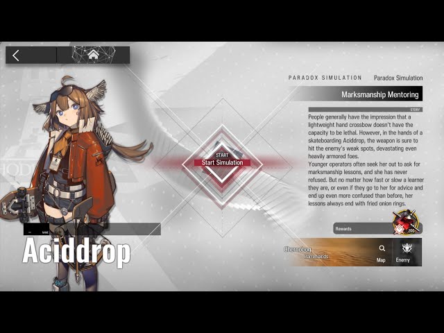 Arknights Paradox Simulation Aciddrop Guide
