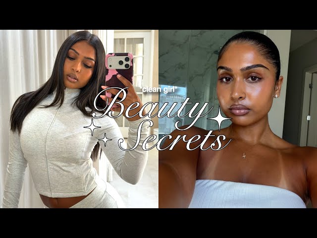 my beauty secrets/tips for feeling like a clean girl