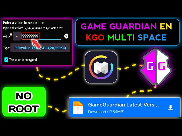 CÓMO INSTALAR Y UTILIZAR GAME GUARDIAN EN KGO MULTISPACE (NO ROOT) 2025