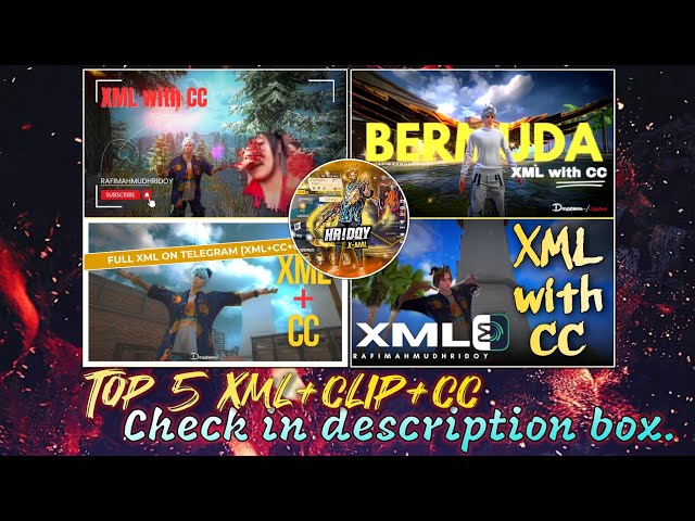 Top 5 freefire map xml।xml+cc+clip।check in description box 📮 @rafimahmudhridoy#xml#rafimahmudhridoy
