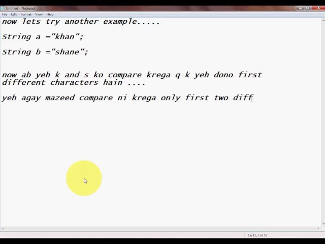 Java CompareTo Function / Method
