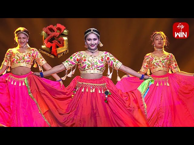 Dhole Ra Song - Harshitha Performance | Dhee 15 | Championship Battle | 15th March 2023 | ETV