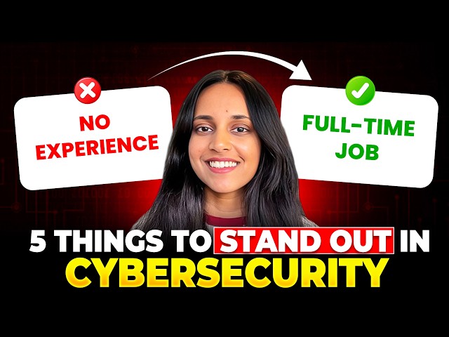 3 Things I’d Do at 21 to Start Cyber Security Career Faster 🚀