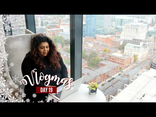 Working At The Hilton Deansgate Manchester / Nishi V Vlogmas 2019 Day 19