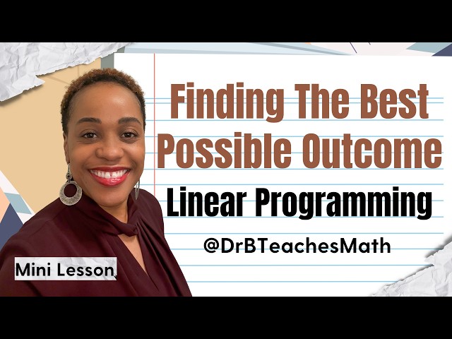 What is Linear Programming? (Quick and Simple Intro)