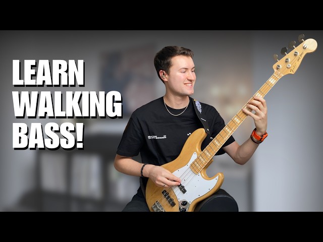Learn Jazz Walking Bass | Walk with Me Beginner Bass Lesson