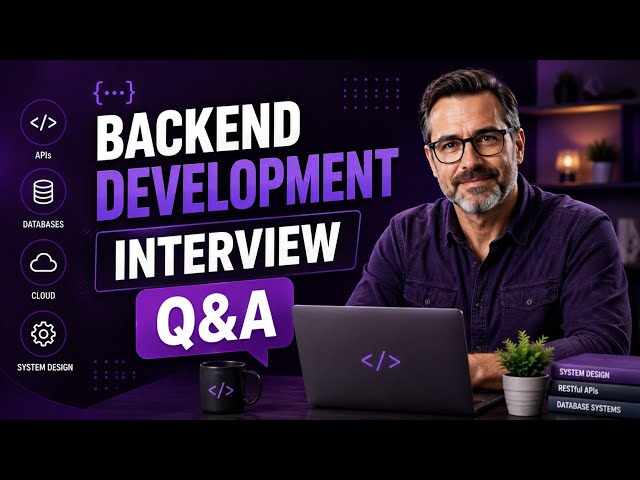 Backend Developer Interview Q&A | Test Your Ability to Build Scalable & Reliable Systems | Uplatz