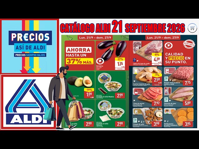 ▶️ Catálogo ALDI del 21 de septiembre de 2026 | Ofertas ALDI | Canal de ofertas MARK WEB
