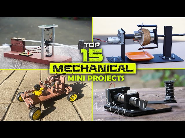 Top 15 Mechanical Mini Projects 2023