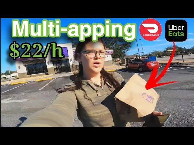 Made MORE Money Multi-apping on Uber Eats & Door Dash Ride Along
