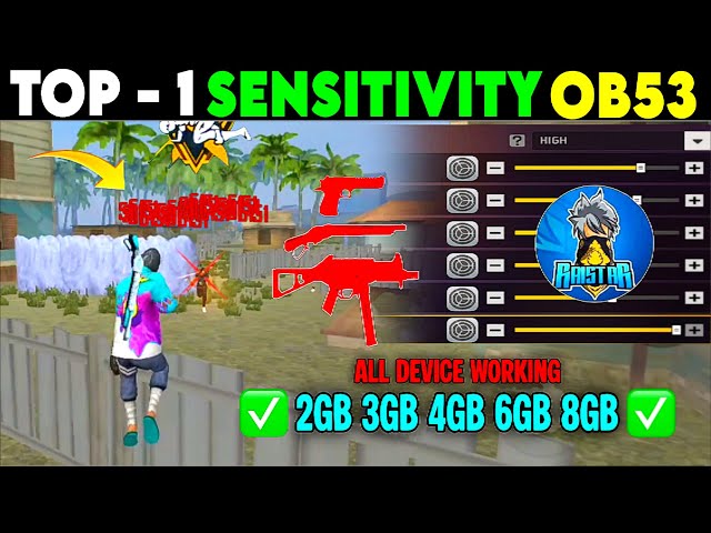 Free Fire Max Auto Headshot Trick 2026 Sensitivity ⚙️ 2gb, 3gb, 4gb Ram Headshot Sensitivity Setting