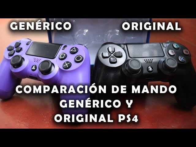 GENERIC VS. ORIGINAL PS4 SONY CONTROLLER COMPARISON