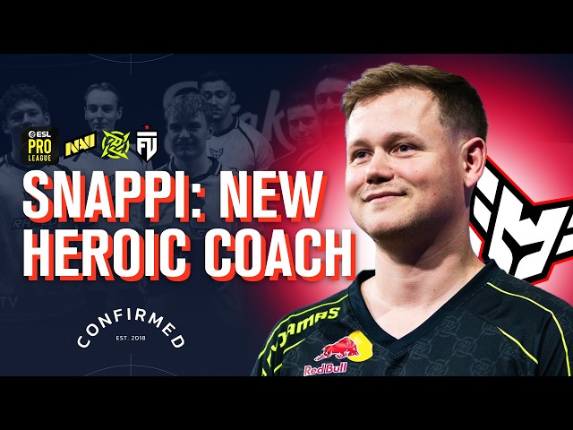 Snappi talks ending player career & joining HEROIC | HLTV Confirmed S7E79