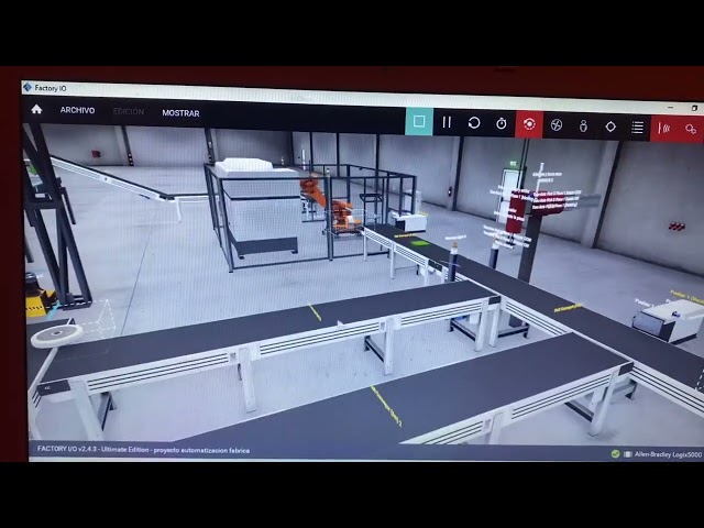 Conexión PLC con Emulate 5000 rslogix5000 y Factory IO