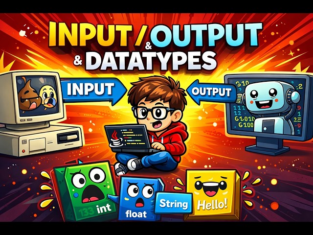 Java Tutorial for Beginners | Input, Output & Data Types Explained DAY2