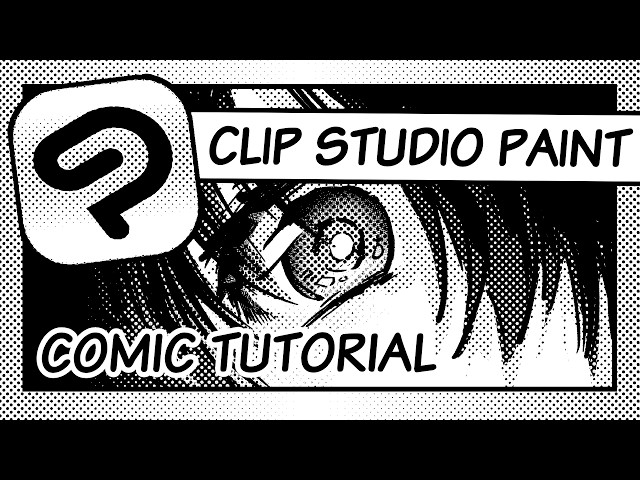 Simple Clip Studio Paint Comic / Manga / Webtoon Tutorial